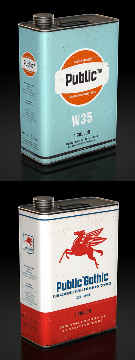 Vintage Oil Cans